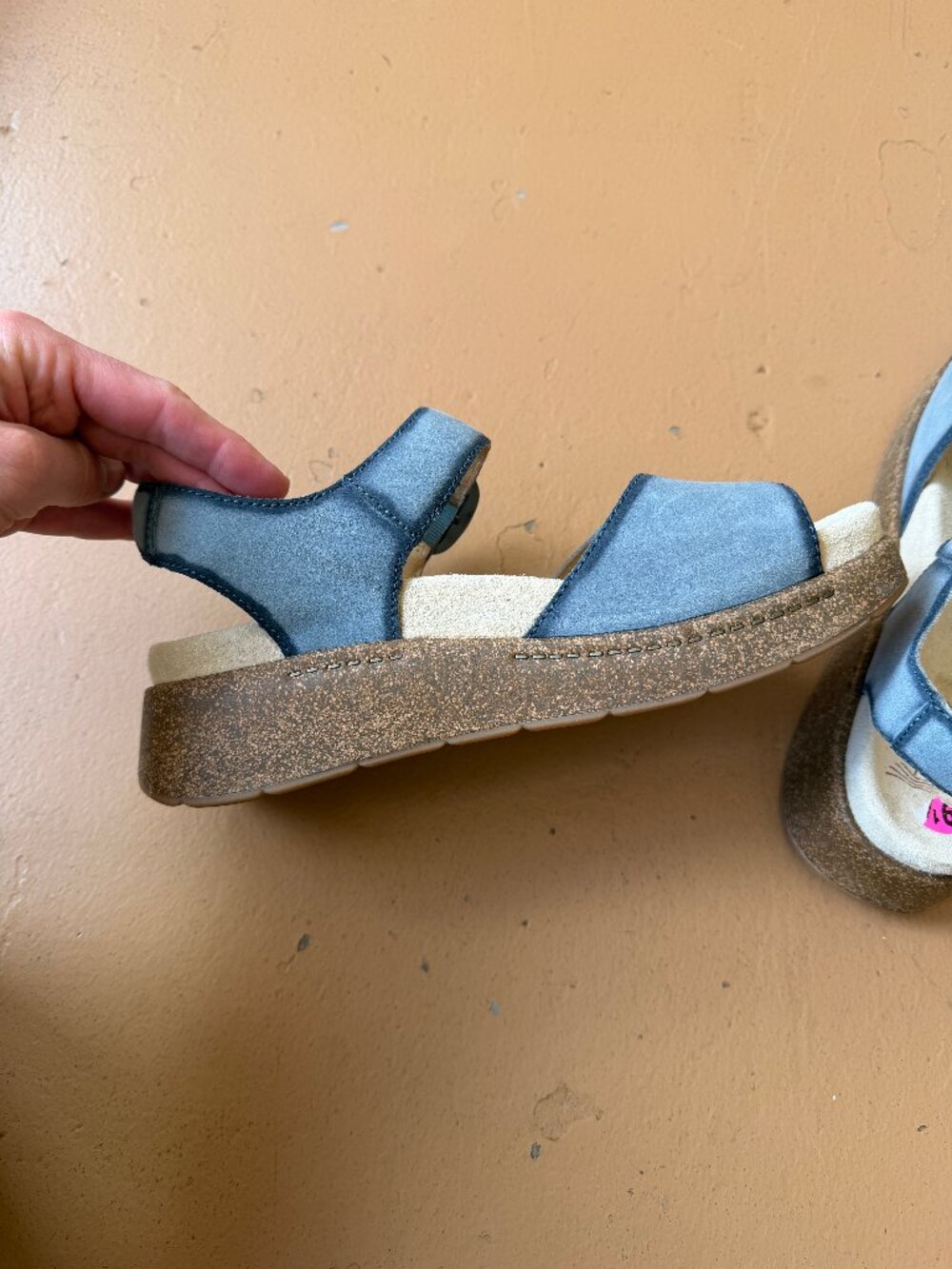 Bianca Platform Wedge Sandals Clogs 39 - Picture 3 of 9